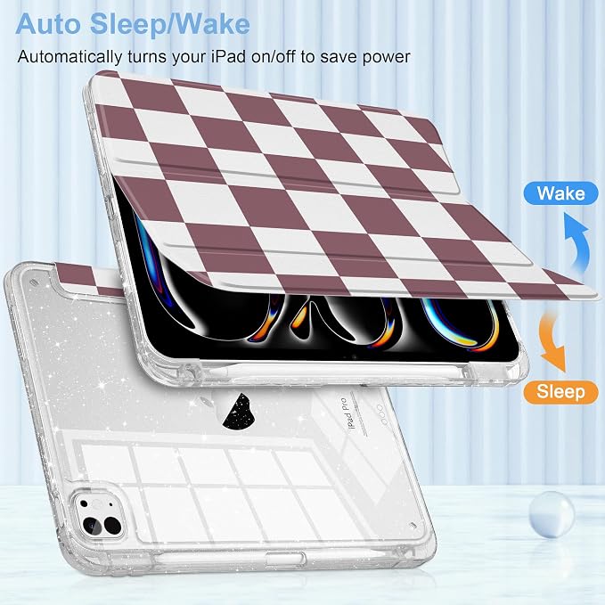 Brown Checkerboard