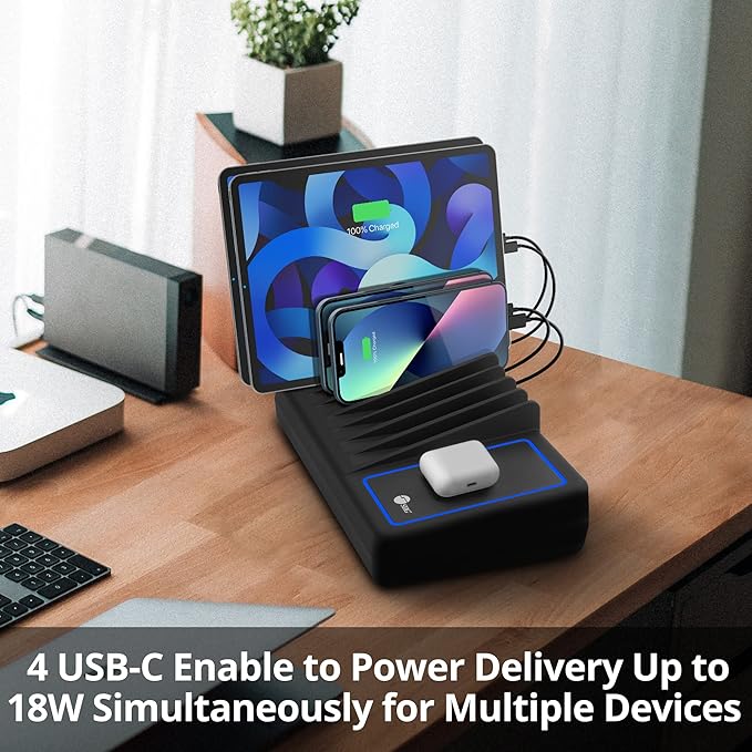 Black 150W (6A4C) + Qi