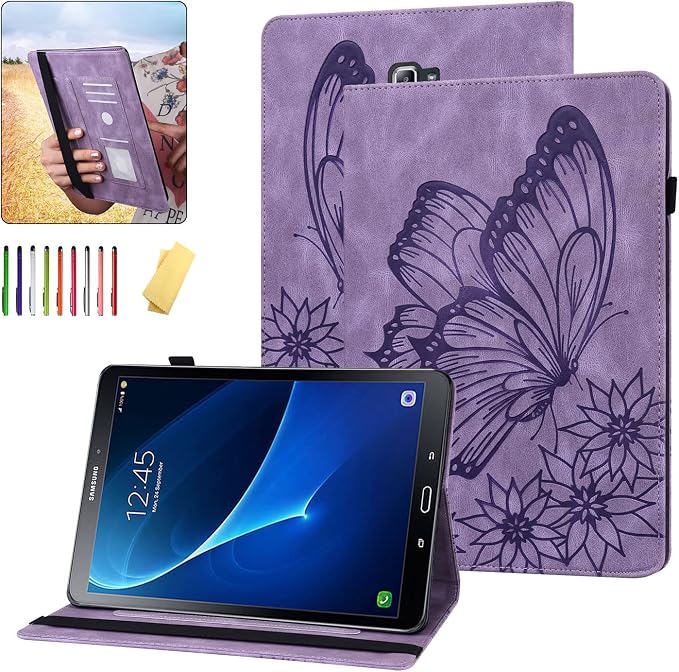 08# Flower Butterfly Purple