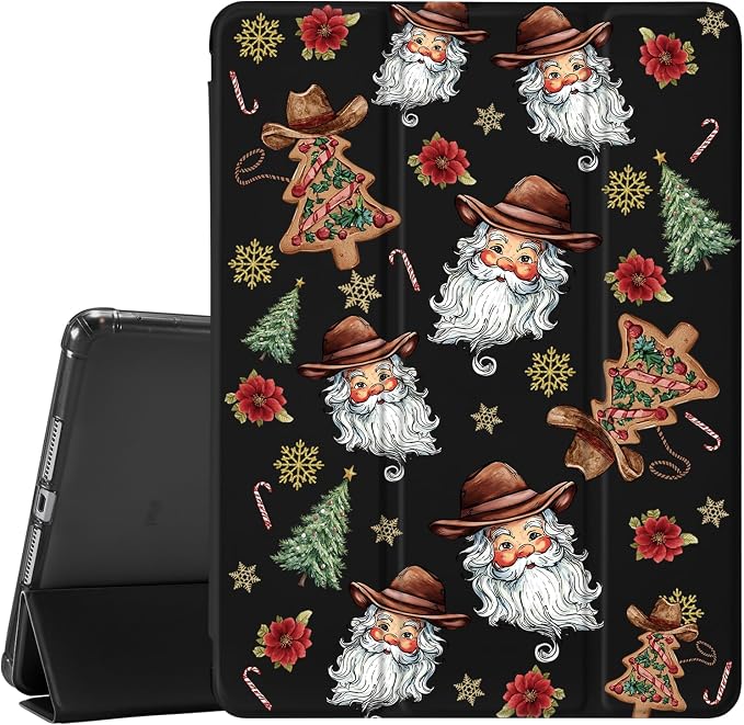 Cute Christmas Tree Santa