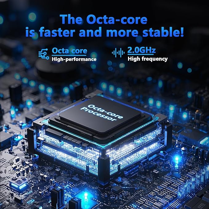 11 inch 2 in 1 Tablet 18GB + 128GB Android 15 Tablet 1TB Expandable 13MP Camera Octa-Core Processor 5G WiFi 8000MAH Battery 11'' IPS HD Touchscreen Tableta.