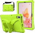 YEMENGHUA Heavy Duty Protection Compatible with Samsung Galaxy Tab S5e 10.5 (2019) SM-T720Lightweight EVA Kid Friendly Shockproof Protective CaseShoulder Strap Case Butterfly Kids Case(Grass Green)