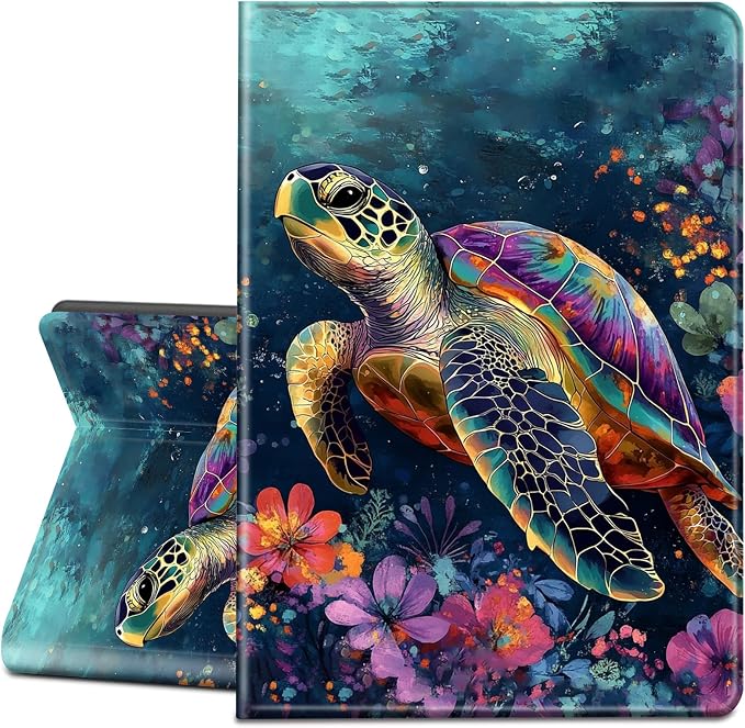 Colorful Sea Turtles
