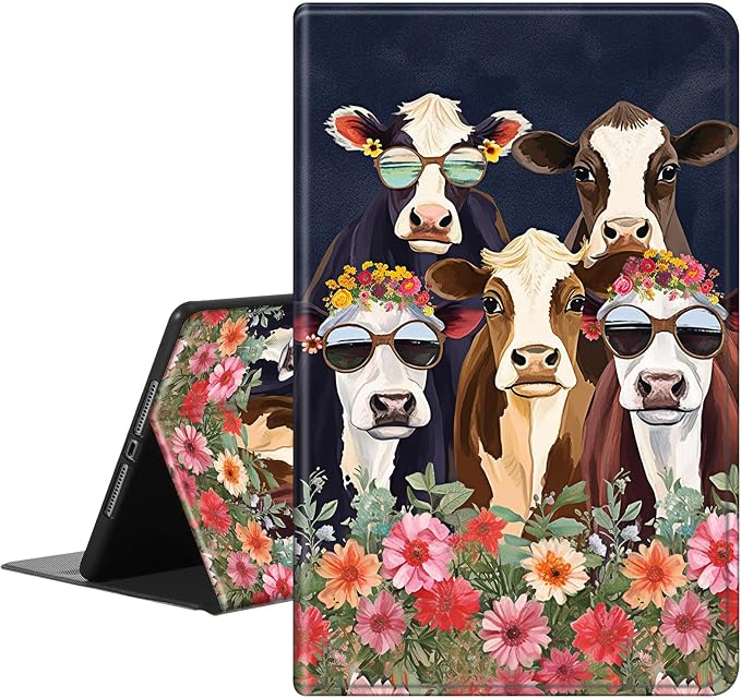 Cows with Flower
