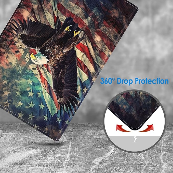American Flag Bald Eagle
