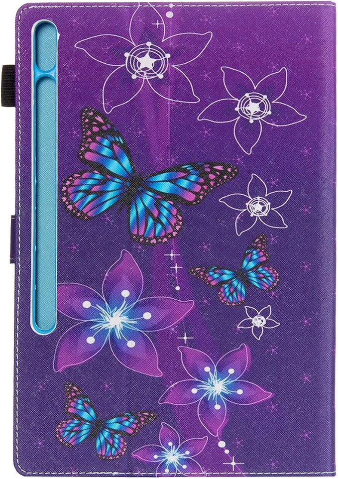 01 Purple Flower Butterfly