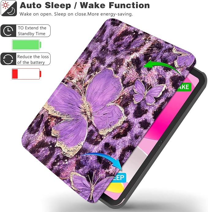 Butterfly-Purple Leopard