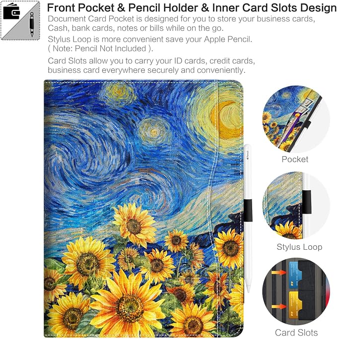 Starry Night Sunflowers