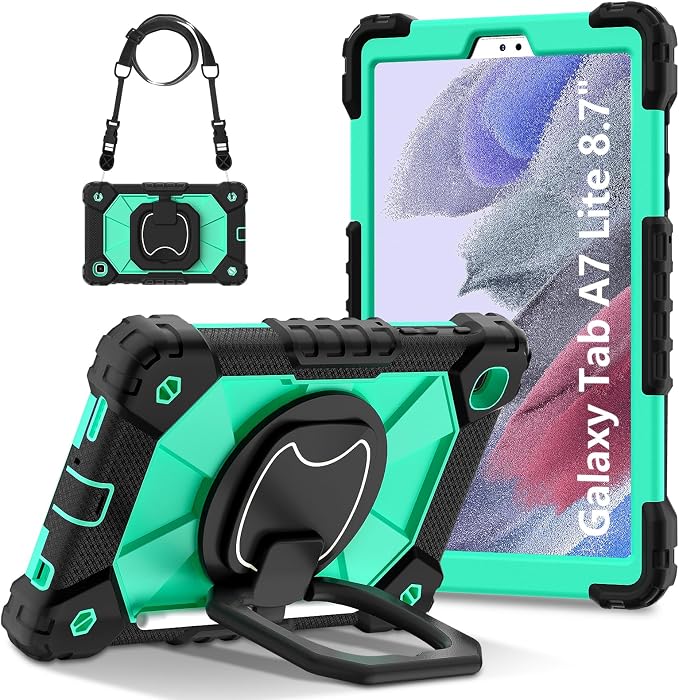 Black Mint Green