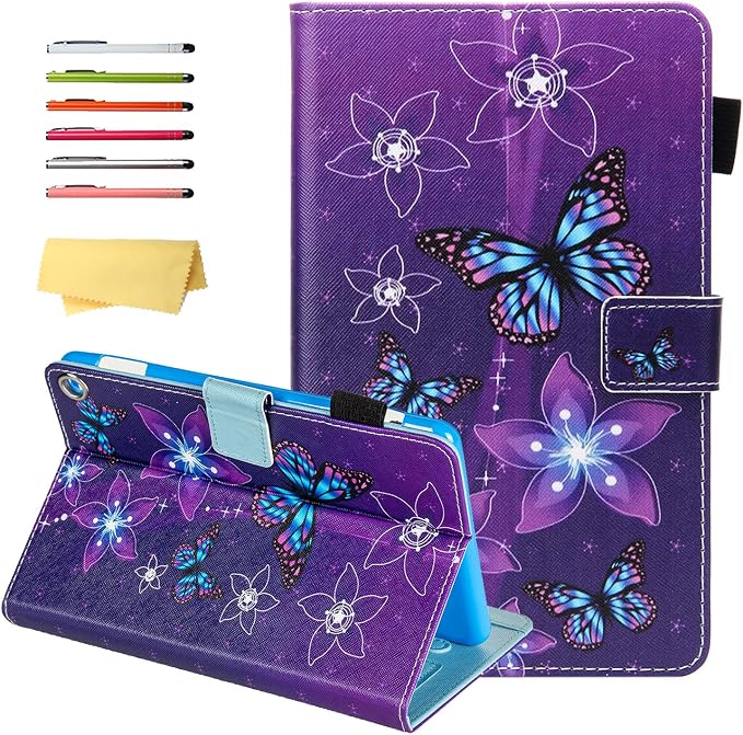 02# Purple Flower Butterfly
