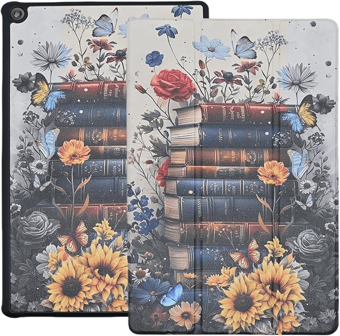 Book and Flowers