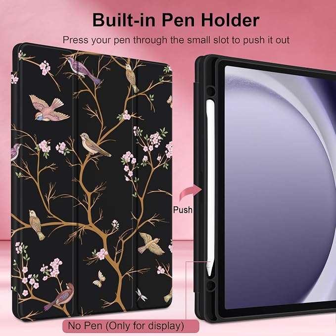 Cherry Blossom & Sparrow