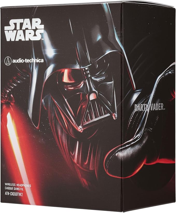 Audio-Technica ATH-CKS50TW2DV Limited-Edition Star Wars Darth Vader Wireless Earbuds