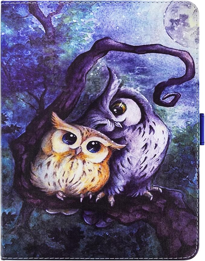 04# Purple Couple Owl Tree