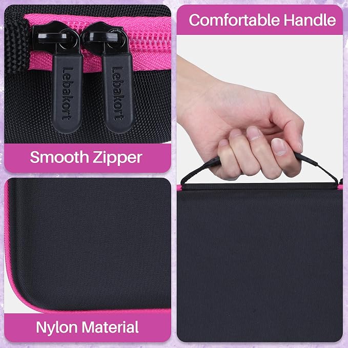 Black + Pink Case