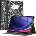 Supveco Case for Samsung Galaxy Tab S10 Ultra/Tab S9 Ultra/Tab S8 Ultra 14.6 Inch with S Pen Holder [Auto Wake/Sleep]Folio Stand Case with Soft TPU Back Cover for Tab S10/S9 Ultra 2024/2023-Book