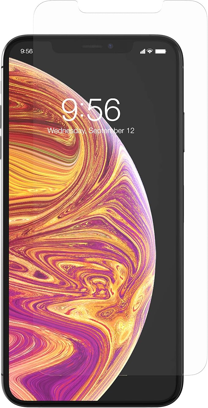 ZAGG InvisibleShield Glass+ Anti-Glare - Blocks Glare from your device - Made for Apple iPhone XS Max Clear (200102060)