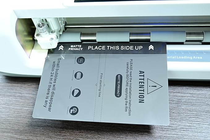 50pieces/ bag 4 Layer 120mm X 180mm TPU HD Matte Privacy Flexible Hydrogel Film Straight Curved Screen Protector Cut Machine Mobile Phone Protective Film (Matte Privacy)