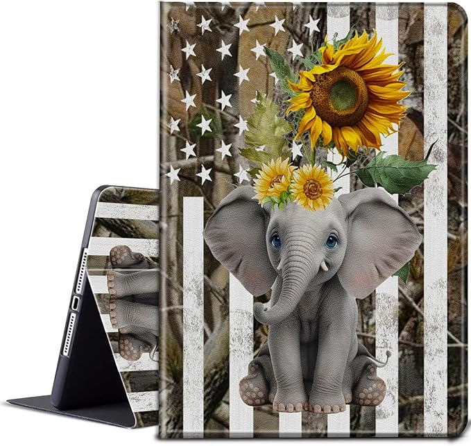 American Flag Elephant Sunflower