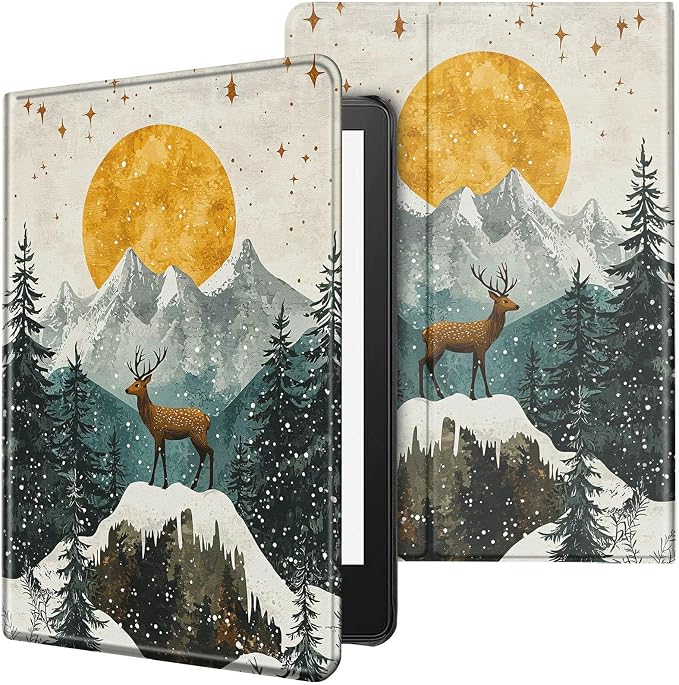 Mountain Deer Forest Sunset