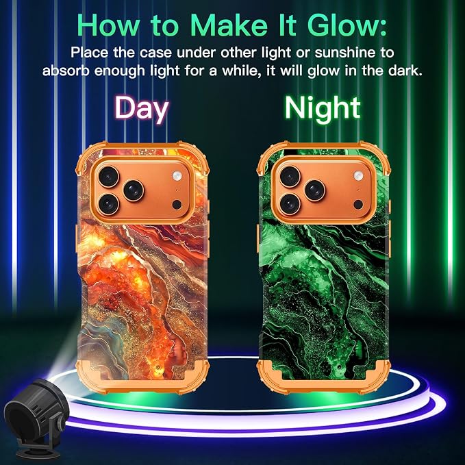 Glow in The Dark Orange