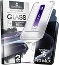 Defenslim for iPhone 15 Pro Max Privacy Screen Protector (2Pack) Easy Auto-Dust &amp Align Install Kit 6.7 Tempered Glass 9H Hardness Privacy Protection Case Friendly SpyShield