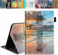 Case for All-New Kindle Fire HD 8/Fire HD 8 Plus Tablet (12th/10th Generation 2022/2020 Release) - PU Leather Stand Flip Cover with Card Slot &amp Pencil Holder God Jesus Christian Cross