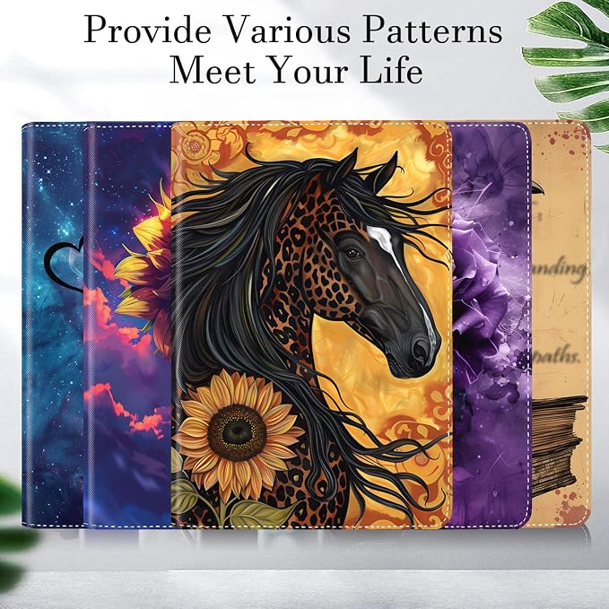 Horse Leopard Print Sunflower