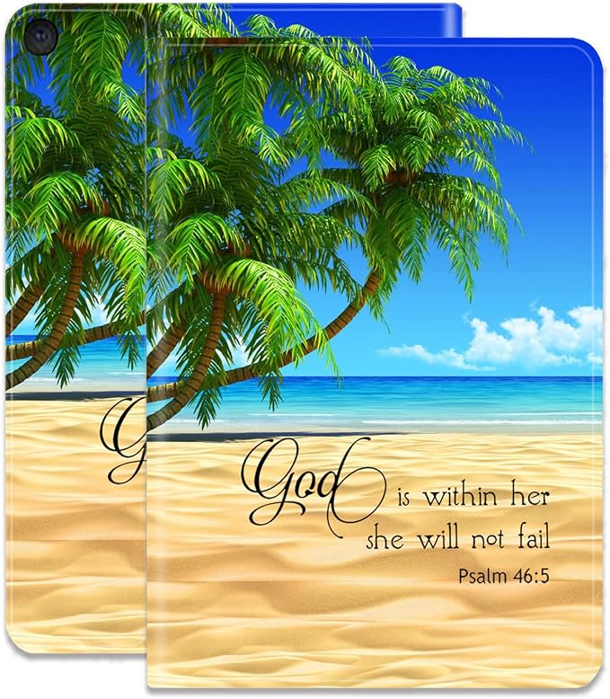 Palms Tropical Beach &Psalm 46-5
