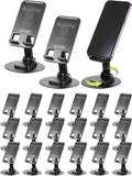 20 Pcs Employee Appreciation Gifts Bulk 360 Rotating Phone Stand for Desk Cell Phone Holder with Inspiring Quote Thank You Gift for Worker Teachers Nurses (Work Pride)