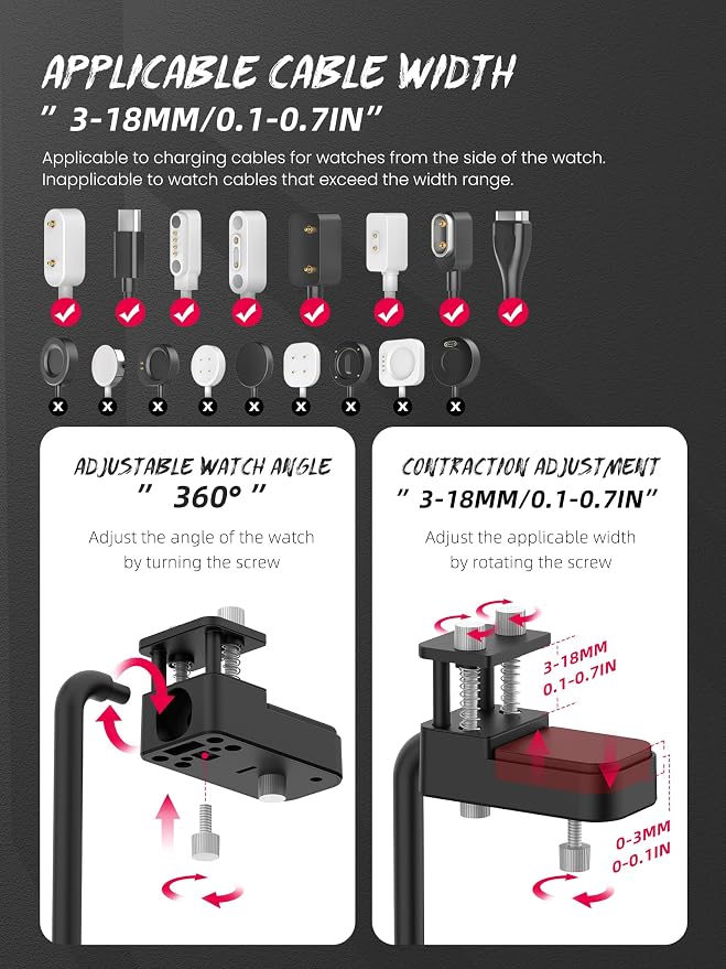 Black Kids Watch Stand