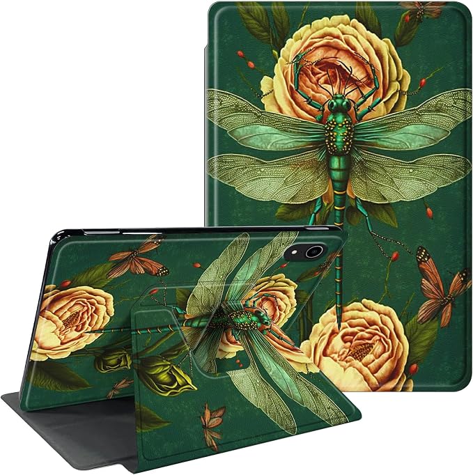 Roses & Dragonfly