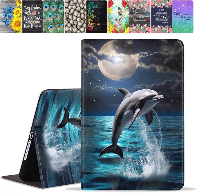 Dolphin Under the Moon