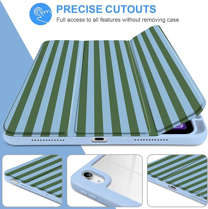 Blue Green Stripes