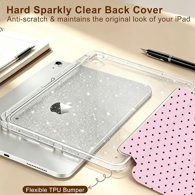 Pink Black dots