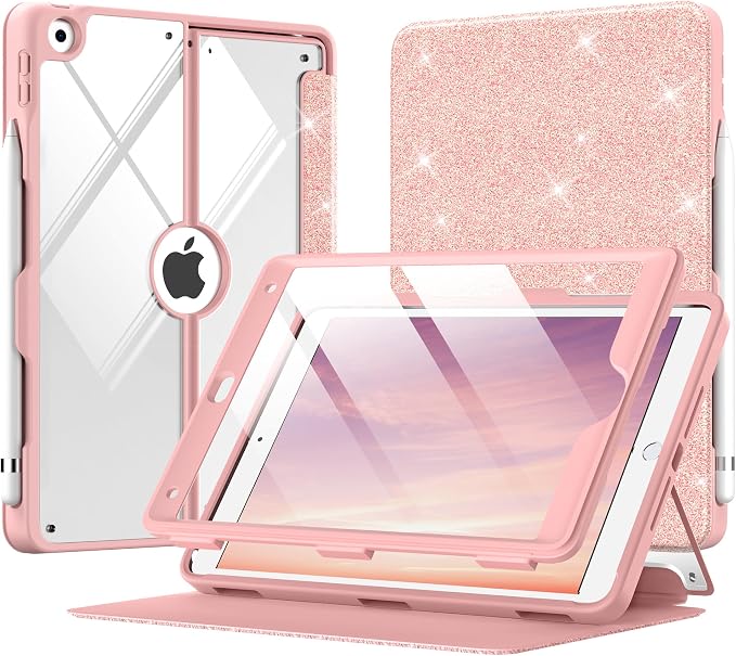 glitter light pink
