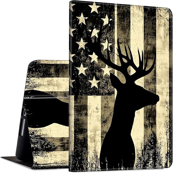 American Flag Deer Elk
