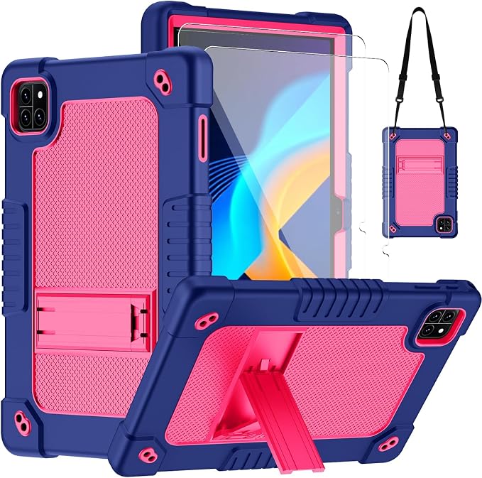 NavyPink+2 Pcs
