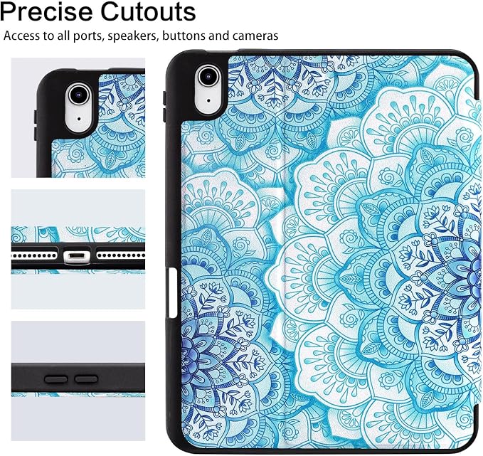 Blue Mandala Flower