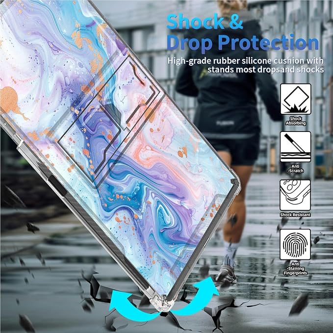 Blue Purple Marble