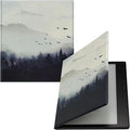 Magnetic Leather Case for 7'' Onyx Boox Go 7 / Boox Tablet Go Color 7 (Gen II/Gen I 2025/2024) /Boox Page Ultra-Thin Lightweight Cover with Auto Sleep/Wake &amp Magnetic Closure (Misty Forest)