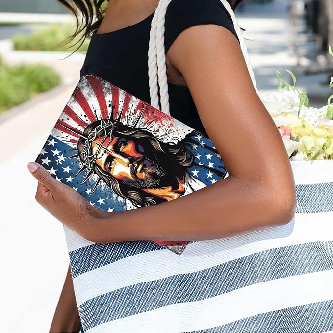 American Flag Christian Jesus