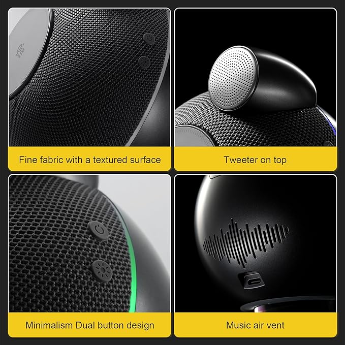 3 in 1 Wireless Charging StationQi2.2 Certified 25W Magnetic Wireless Charger Stand with Speakerfor iPhone 17/16/15/14/13Apple WatchAirPodswith Clear Sound(45W Adapter Included)Cosmic Gray