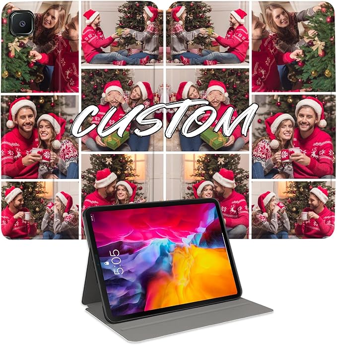 Custom Photo Personalized Flip Case for Samsung Galaxy Tab S6 lite 10.4 inch(2024)Model Code: SM-P620/P625 Samsung Galaxy Tablet Customized Picture Text Leather Stand Cover Protective Case