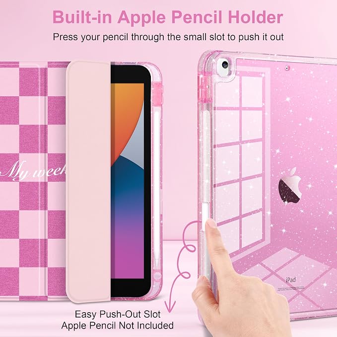 Pink Checkerboard
