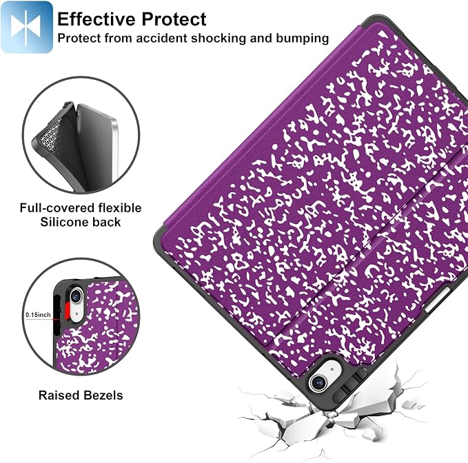 A-Composition Book Light Purple