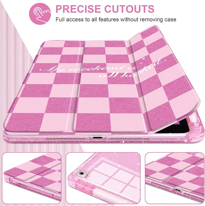 Pink Checkerboard