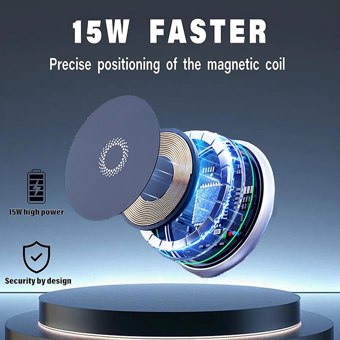 Wireless Charger Car Phone Holder for Toyota Corolla 2019-2026 / Corolla Cross 2022-2026 Accessories Apply to 8 Inch Screen Fixed Clip 360° Rotation Cell Phone Mount