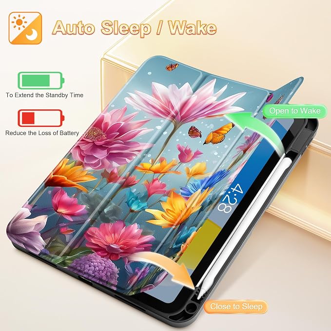 Multicolored floral