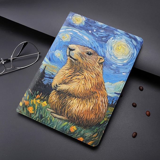 Van Gogh Starry Night Marmot